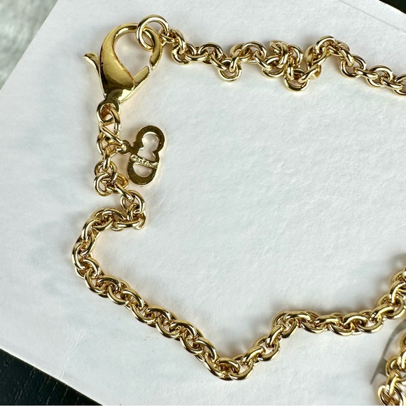 Christian Dior Gold Chain Necklace - Picture 3 of 5